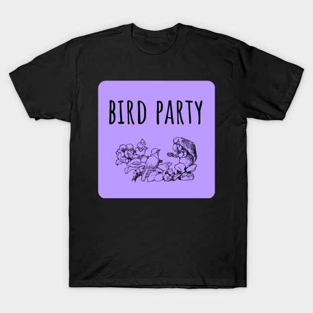 bird pirty T-Shirt by phantom